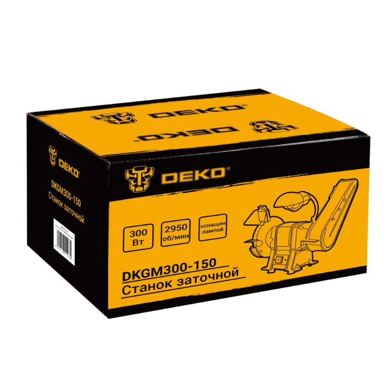 Станок заточной с лампой Deko DKGM300-150 063-4325 в Туле