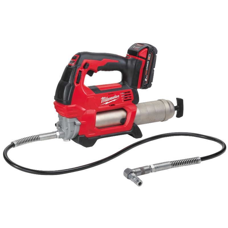 Аккуммуляторный смазочный аппарат Milwaukee M18 GG-201С 4933440490, Li-Ion 2Ач в Туле