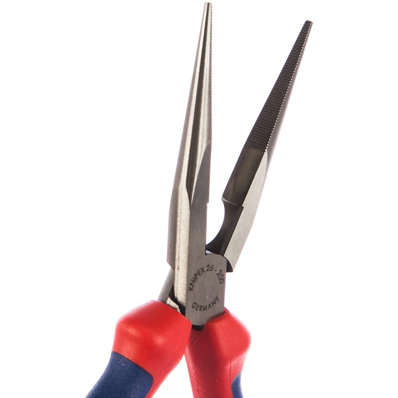Длинногубцы с резцом Knipex KN-2612200 (двухкомпонентные рукоятки) во Владимире