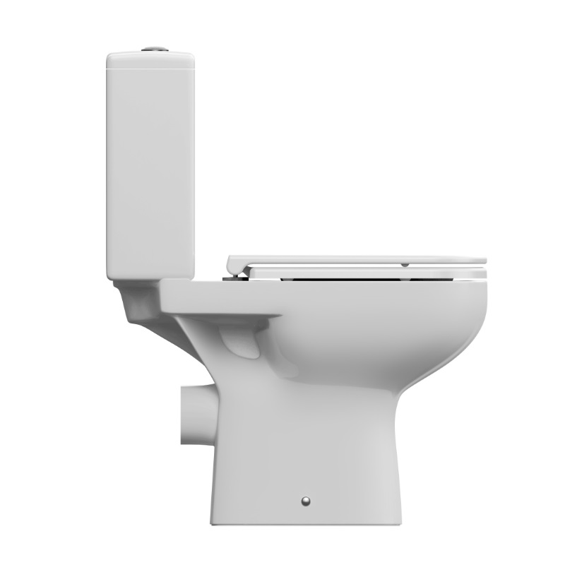 Напольный унитаз-компакт Cersanit COLOUR CLEAN ON 011 (горизонтальный выпуск, безободковый) в Иваново