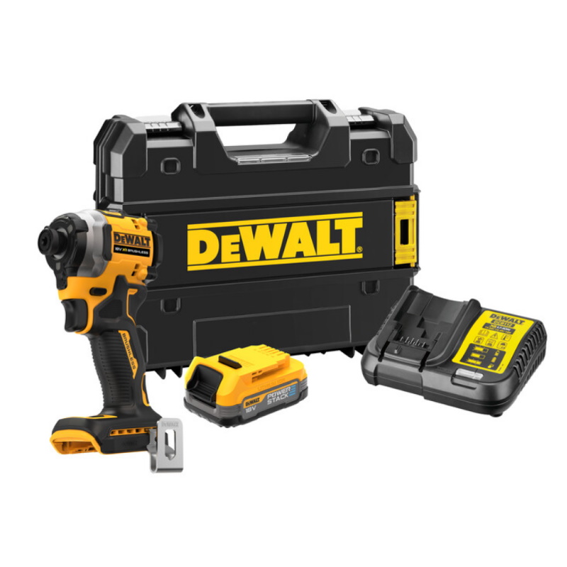 Импульсный винтоверт DeWalt DCF850E1T-QW, 18 В, кейс в Муроме