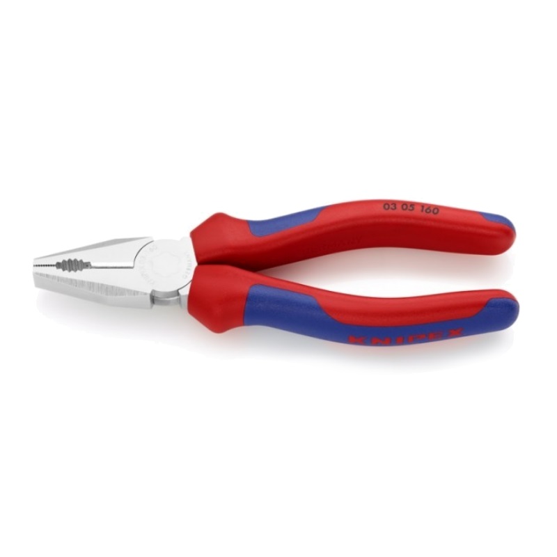 Плоскогубцы комбинированные Knipex KN-0305160, хромированные, 160 мм в Рыбинске