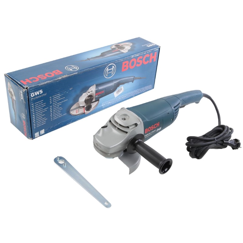 Угловая шлифмашина (болгарка) Bosch GWS 24-180 H 0.601.883.103, 180 мм, 2400 Вт в Туле
