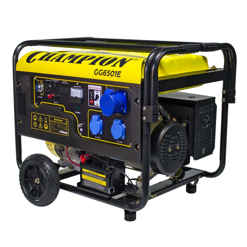 Генератор + ATS Champion GG6501E