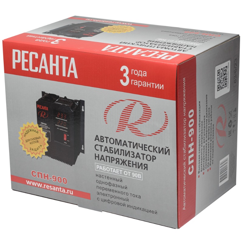 Стабилизатор Ресанта СПН-900 63/6/23 во Владимире