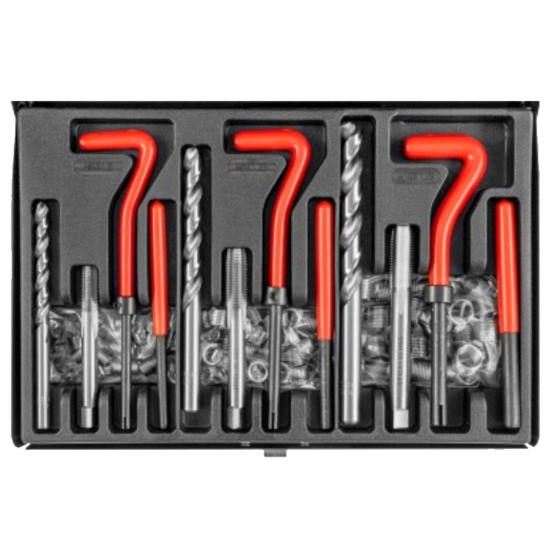 Набор для восстановления резьбы Thorvik TRIS88 053170, M6-M10, 88 предметов