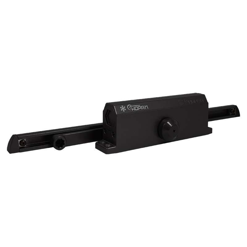 Доводчик дверной Нора-М SL 4S Slider 18948, от 70 до 110 кг, со скользящей тягой, черный в Твери