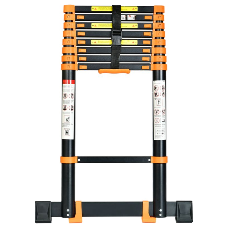 Лестница телескопическая Startul BLACK LINE ST9931-059, 1-секционная, алюминиевая, 590 см, 15 ступеней, 17.0 кг во Владимире