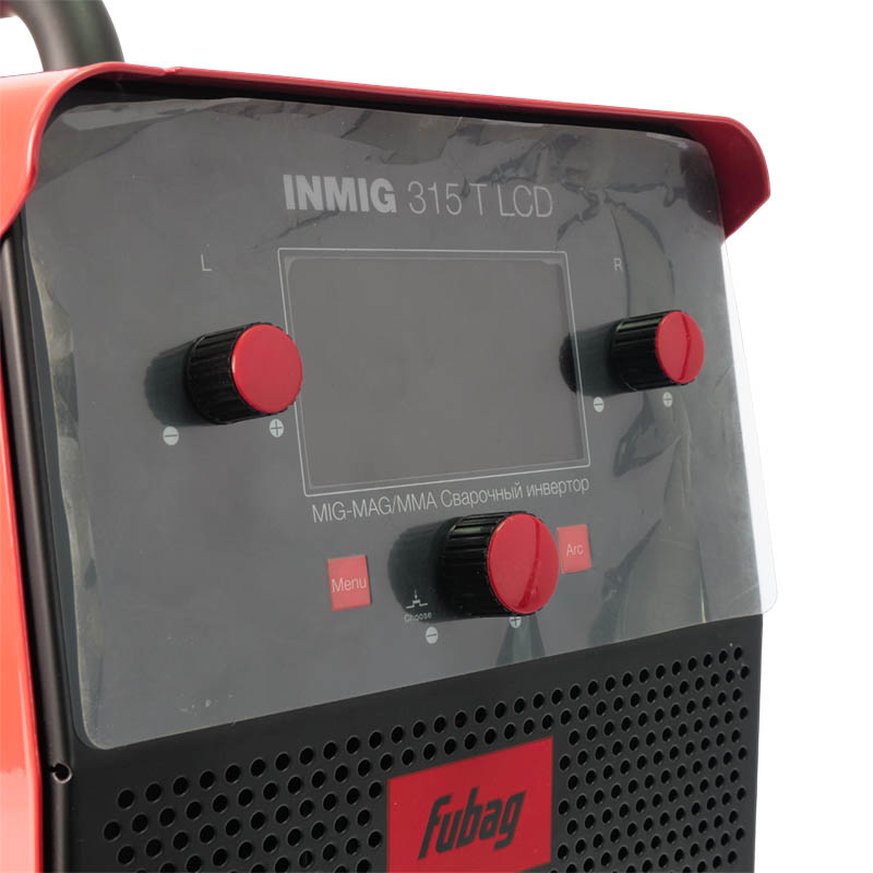 Сварочный полуавтомат инвертор Fubag INMIG 315T SYN LCD + горелка FB 360 3 м 31591.1