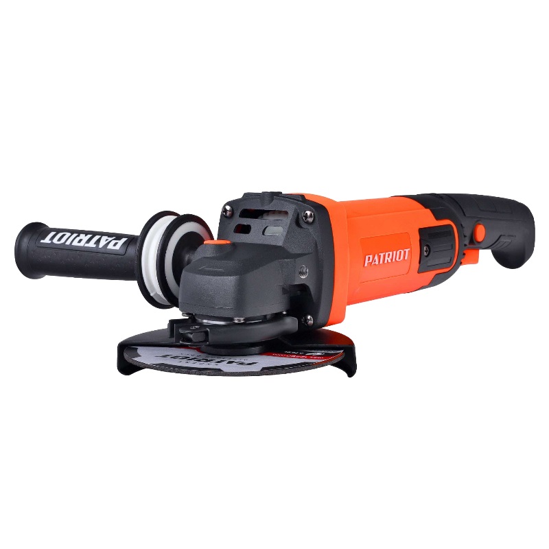 Угловая шлифмашина (болгарка) Patriot AG 128E 110301129, 125 мм, 1300 Вт, регулировка оборотов в Туле