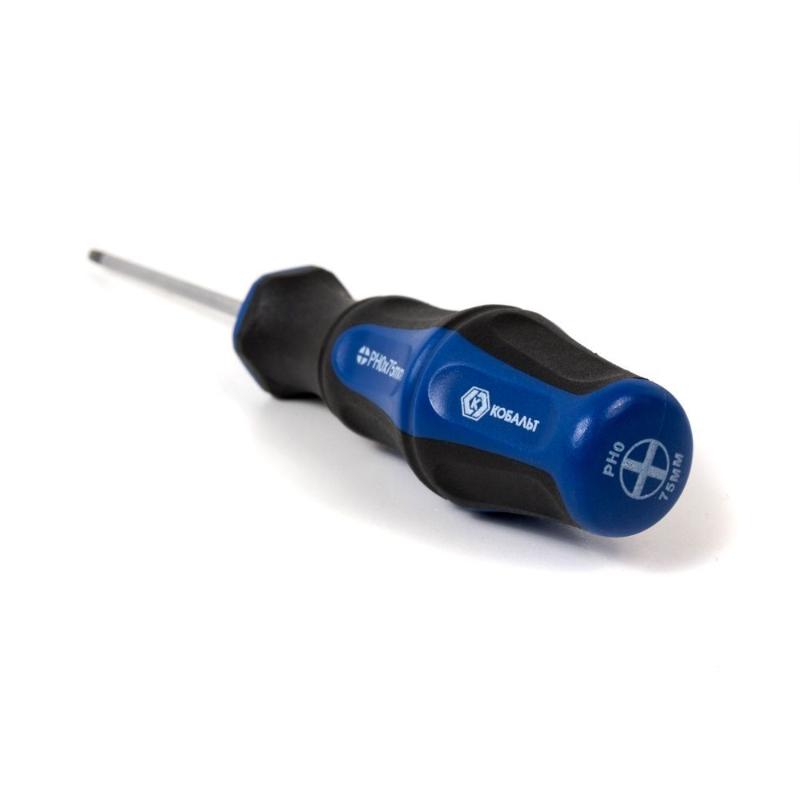 Отвертка Ultra Grip PH-0 х 75 мм CR-V Кобальт 646-317 в Муроме