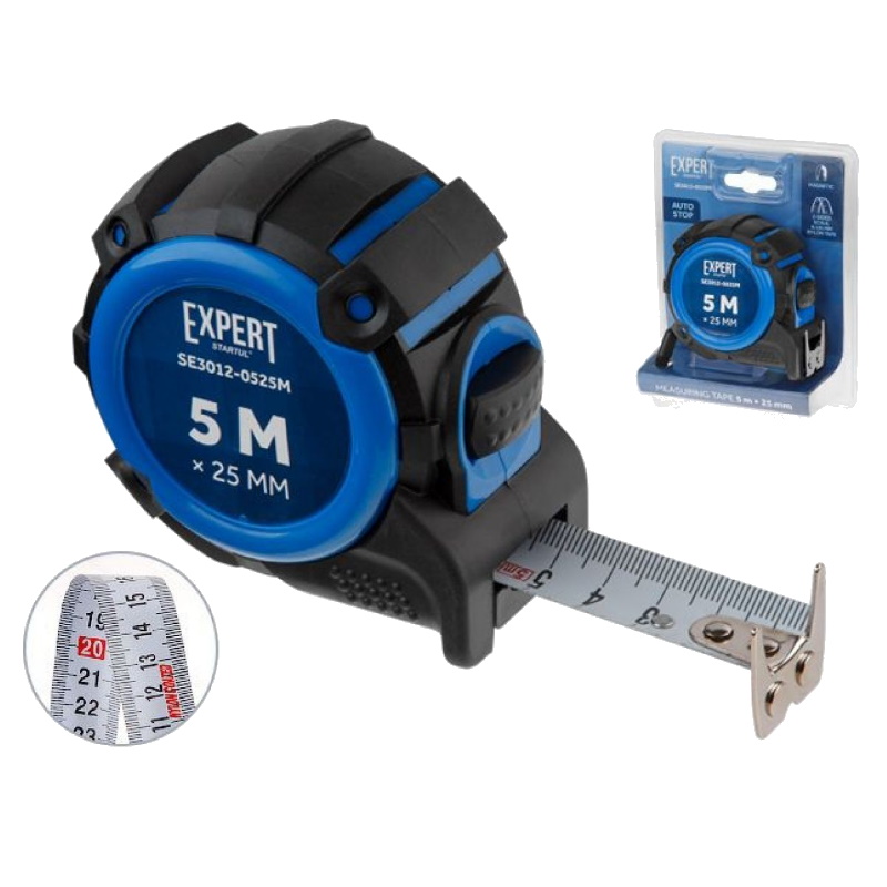 Рулетка Startul EXPERT SE3012-0525M, 5 м/25 мм