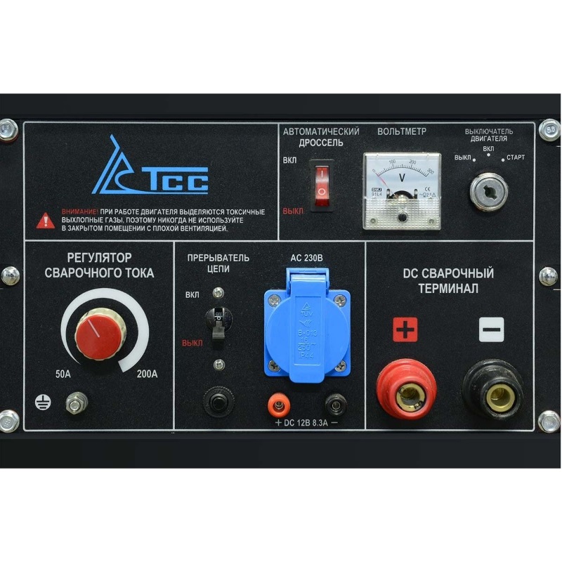 Бензиновая электростанция TSS SGW 4000EH с функцией сварки