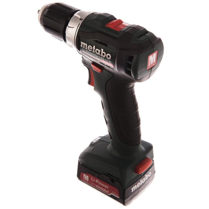 Аккумуляторная дрель-шуруповерт Metabo PowerMaxx BS 12 BL 601038500