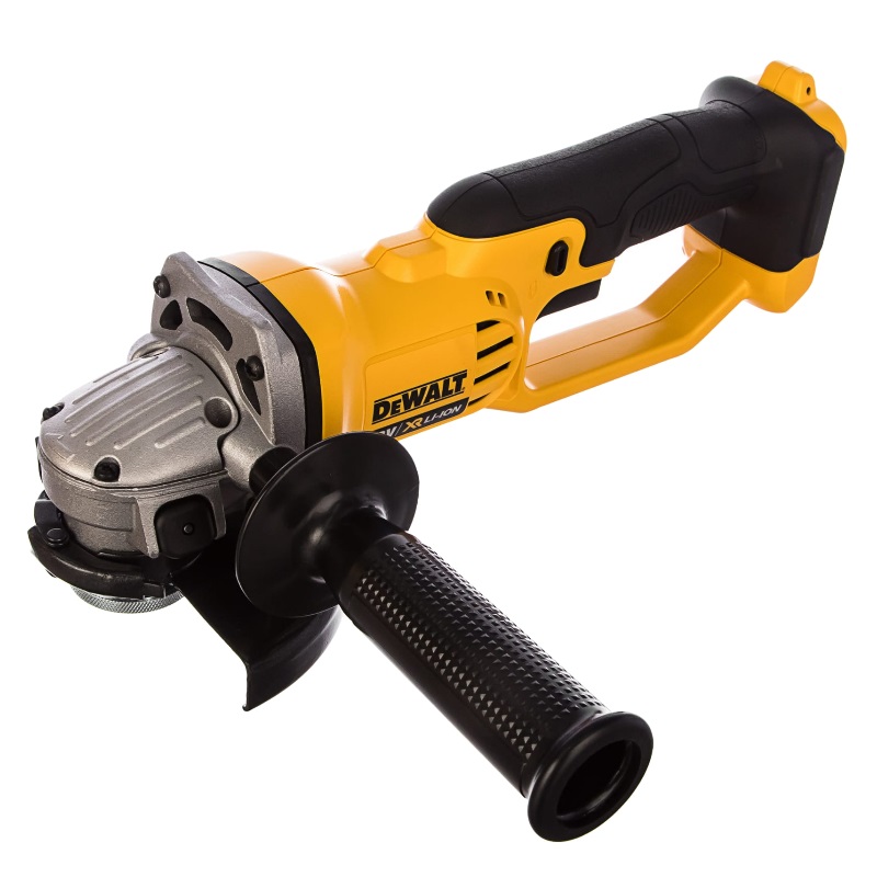 Угловая шлифмашина (болгарка) аккумуляторная DeWalt DCG412N, 125 мм, 18 В, без АКБ и ЗУ, плавный пуск в Твери