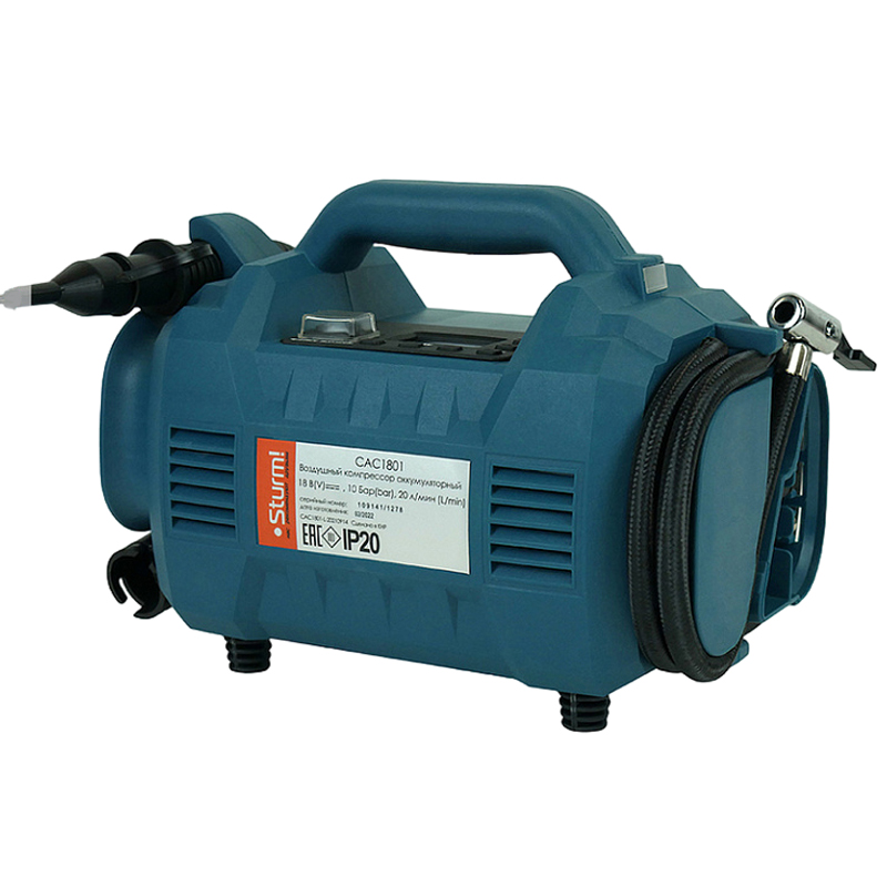 Аккумуляторный компрессор Sturm CAC1801 1BatterySystem 2976₽