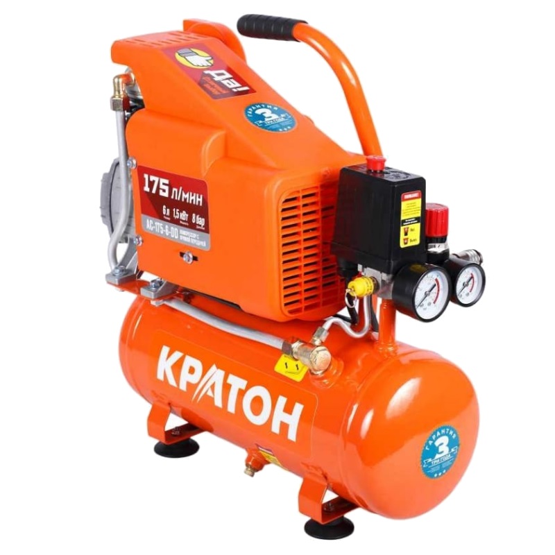 Компрессор с прямой передачей Кратон AC-175-6-DD