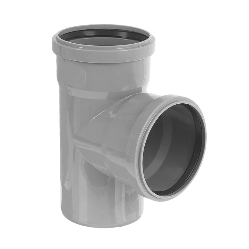 Тройник канализационный Tebo полипропилен 110-110 875 град 104₽