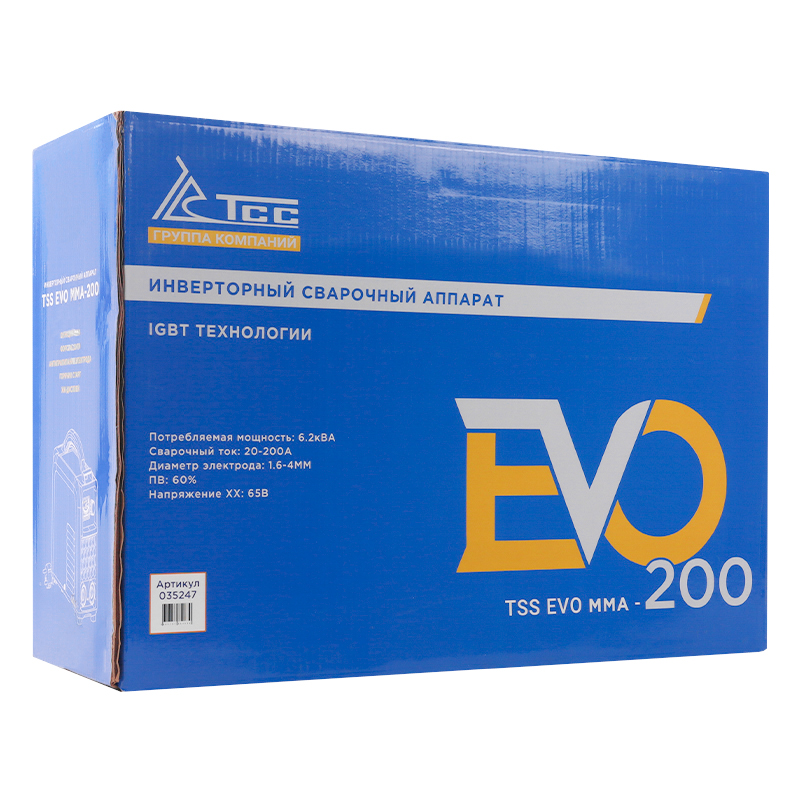 Сварочный инвертор TSS EVO MMA-200 035247 в Ярославле