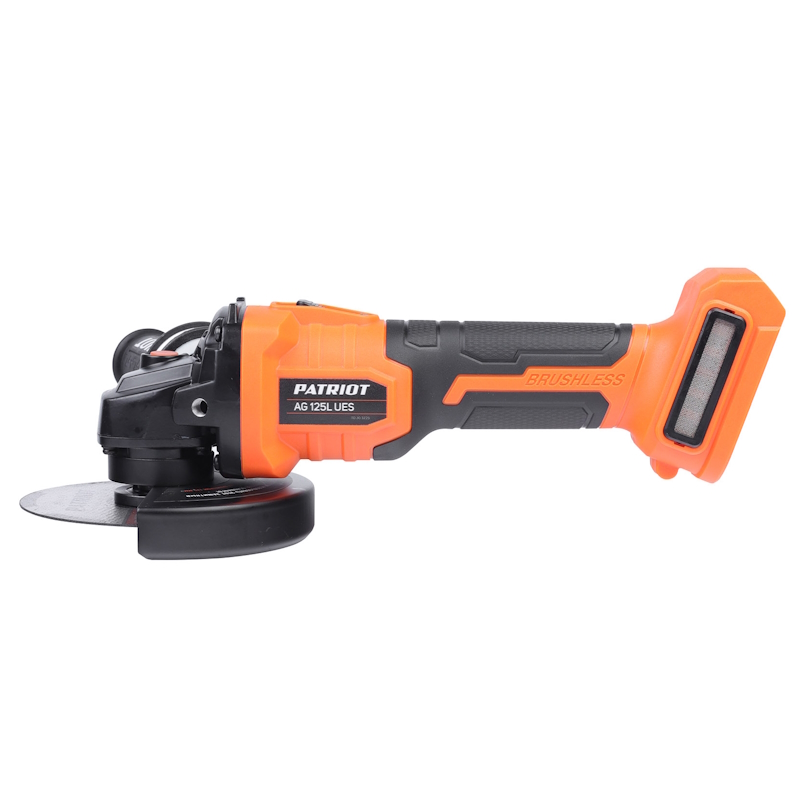 Угловая шлифмашина (болгарка) аккумуляторная Patriot AG 125L UES 110303225, 125 мм, 20 В в Муроме