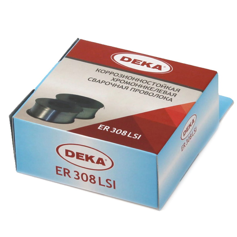 Сварочная проволока Deka ER-308LSi, нержавеющая, 1,0 мм, 15 кг