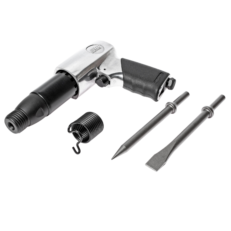 Пневмомолоток JTC JTC-3310 2100 ударов в минуту 2 зубила в комплекте сила удара 95 Дж 7495₽