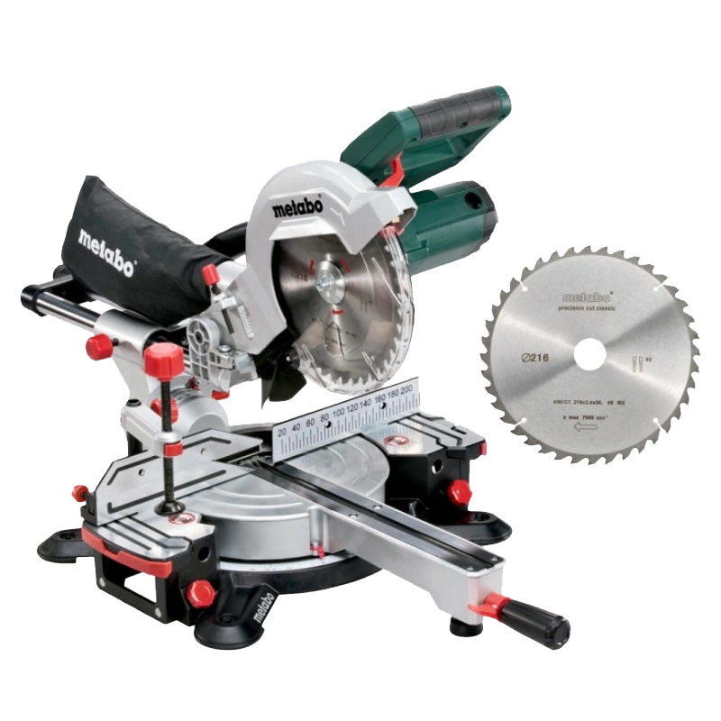 Торцовочная пила Metabo KGS 216 M + пильный диск 690827000 в Рыбинске