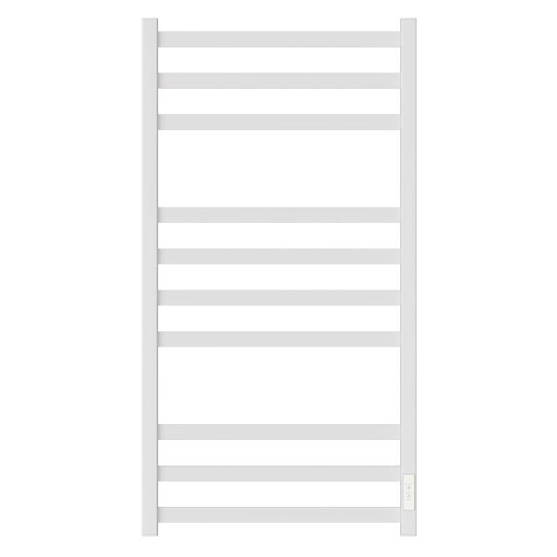 Полотенцесушитель электрический Point PN83850W П10, Меркурий, 500x1000, диммер справа, белый в Ярославле
