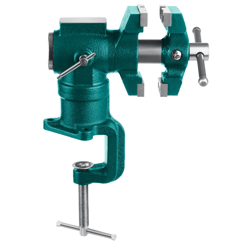 Тиски 3D-Mini Kraftool 32714-65, 65/38 мм, многофункциональные настольные в Череповце