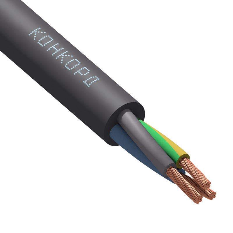 Кабель КГтп-ХЛ Конкорд 3х1.5, 380/660