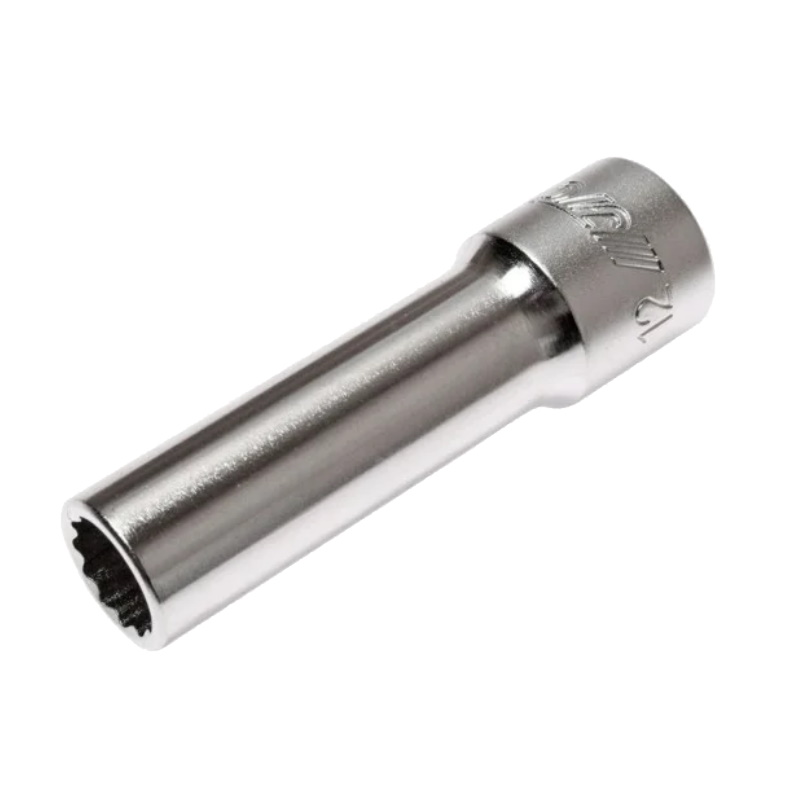 Головка торцевая JTC JTC-47712 1/2", 12 мм, 12-гранная, глубокая, длина 76 мм