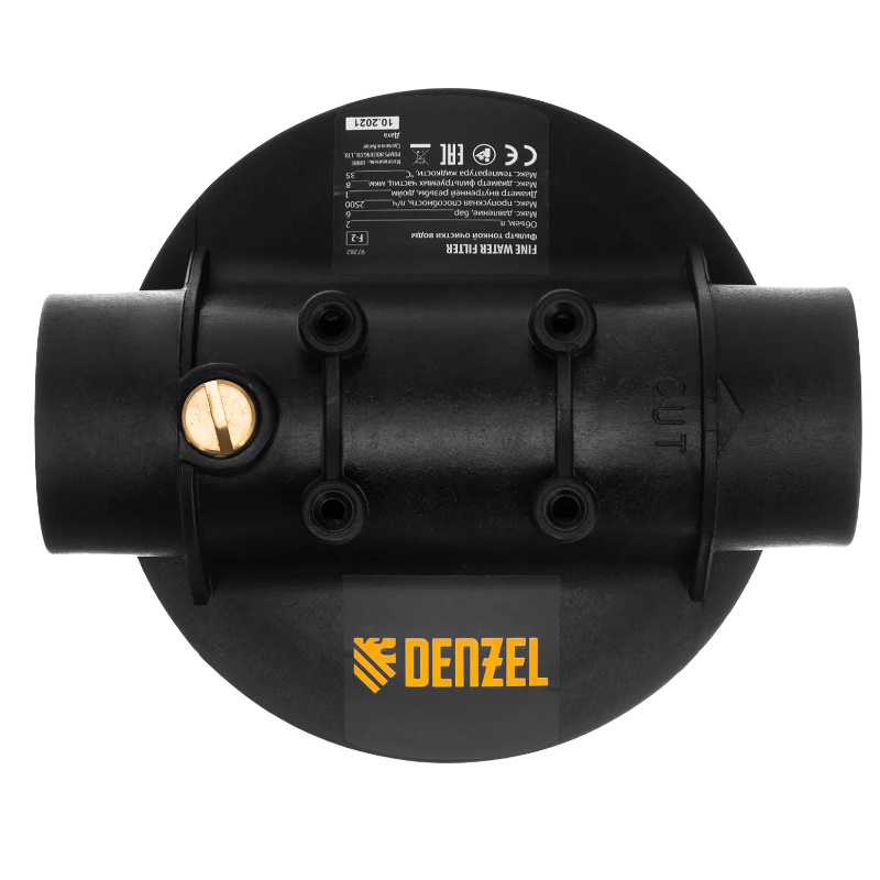 Фильтр тонкой очистки Denzel F2 97282, объем 2л, диаметр 1" в Муроме