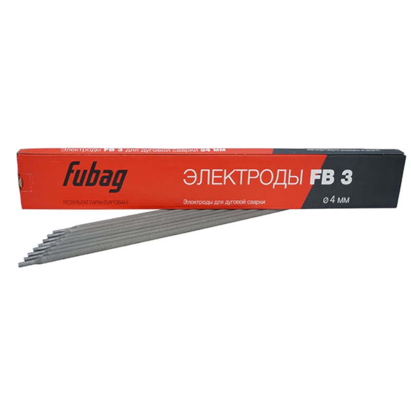 Электрод сварочный Fubag FB 3 38871 D40 мм с рутиловым покрытием пачка 5 кг 1510₽