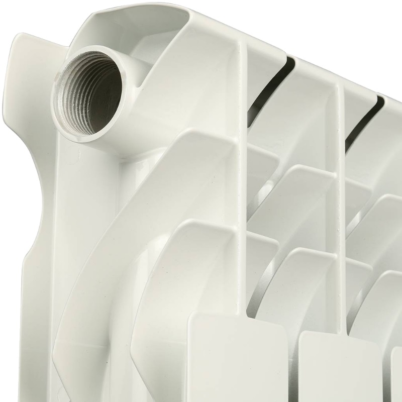 Радиатор алюминиевый Rommer Plus 500 RAL-3210-050008, 8 секций в Костроме