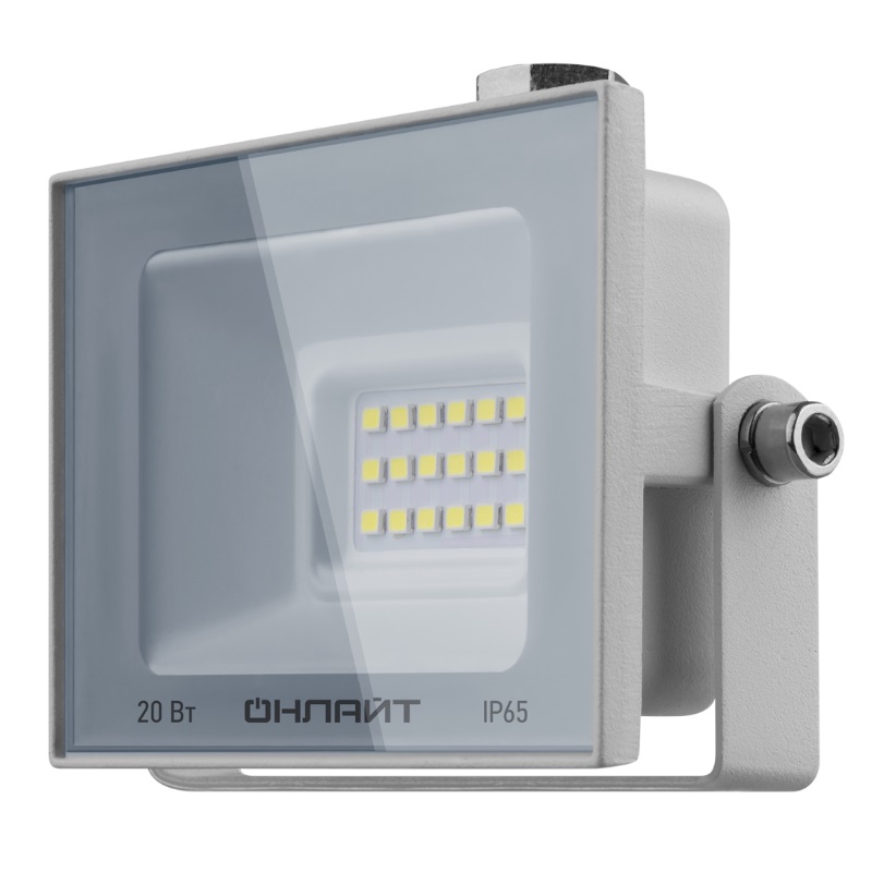 Прожектор светодиодный Онлайт OFL-20-6K-WH-IP65-LED 90133 во Владимире