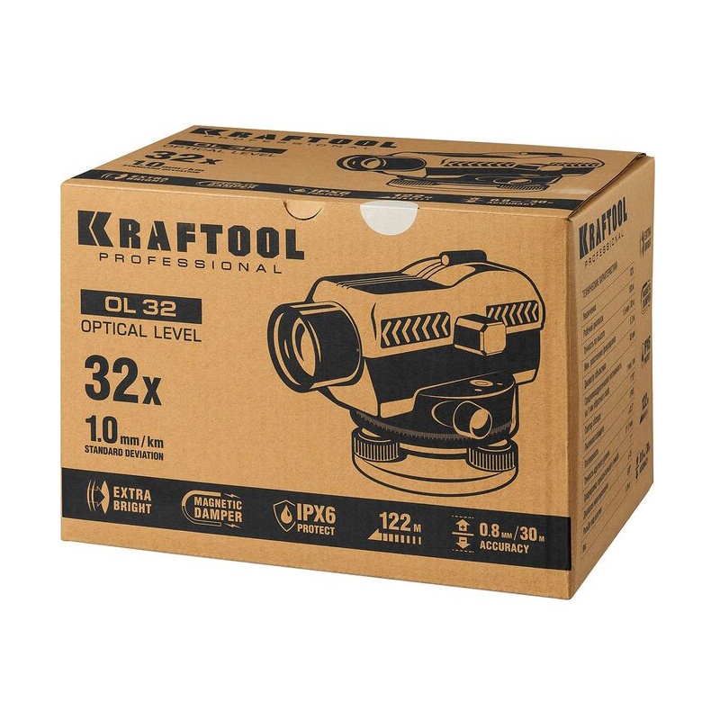 Оптический нивелир Kraftool OL-32 34520, 100м  в Костроме