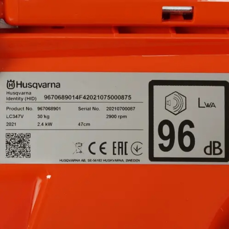 Газонокосилка бензиновая Husqvarna LC 347V, 3,2 л.с., ширина скашивания 47 см, самоходная, 9670689-01 в Муроме
