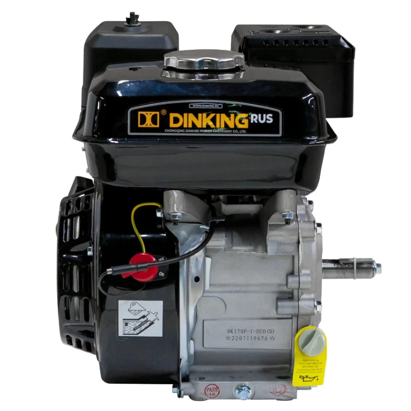 Двигатель Dinking DK 170F-1-ECO(S) 67811, 7 лс 20мм вал в Твери