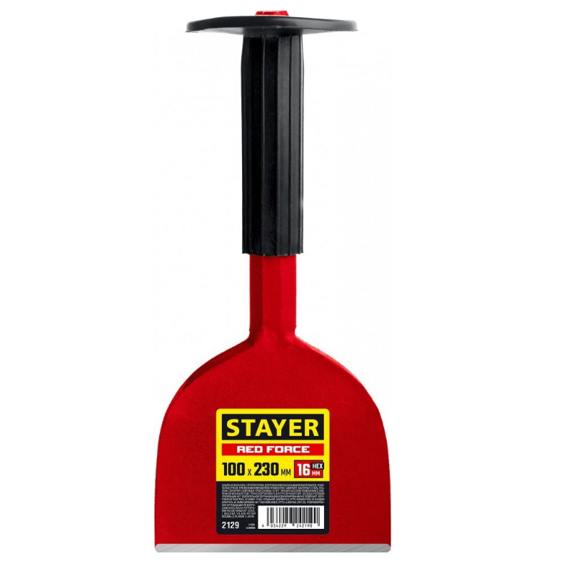 Зубило-конопатка Stayer Red Force 2129, с протектором, 100х230 мм в Иваново