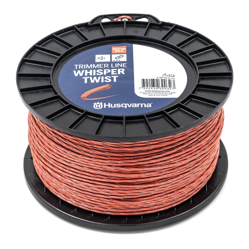 Леска для триммеров Husqvarna Whisper Twist 5976691-22, спираль, 2,4 мм, 210 м в Твери