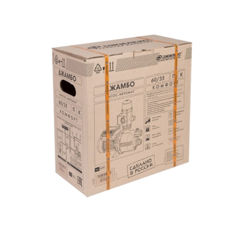 Поверхностный насос-автомат Джилекс Джамбо 60/35 П-К Комфорт со встроенным регулирующим клапаном 4000