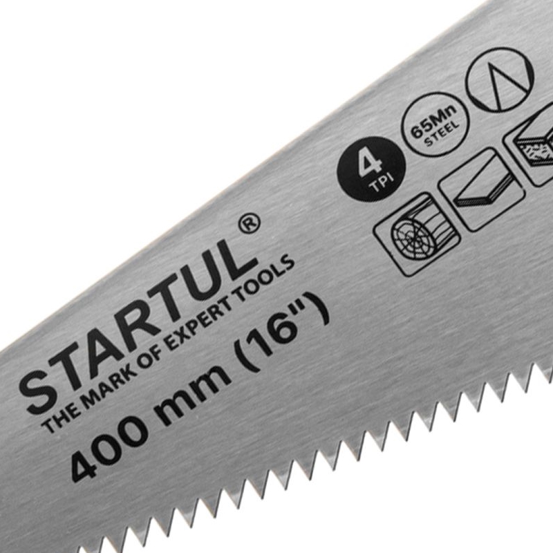 Ножовка по дереву Startul STANDART ST4030-40, 400мм, 4 TPI
