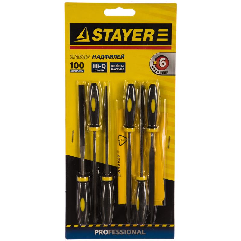 Набор надфилей Stayer 16010-H6_Z01 100 мм, 6 шт. в Александрове