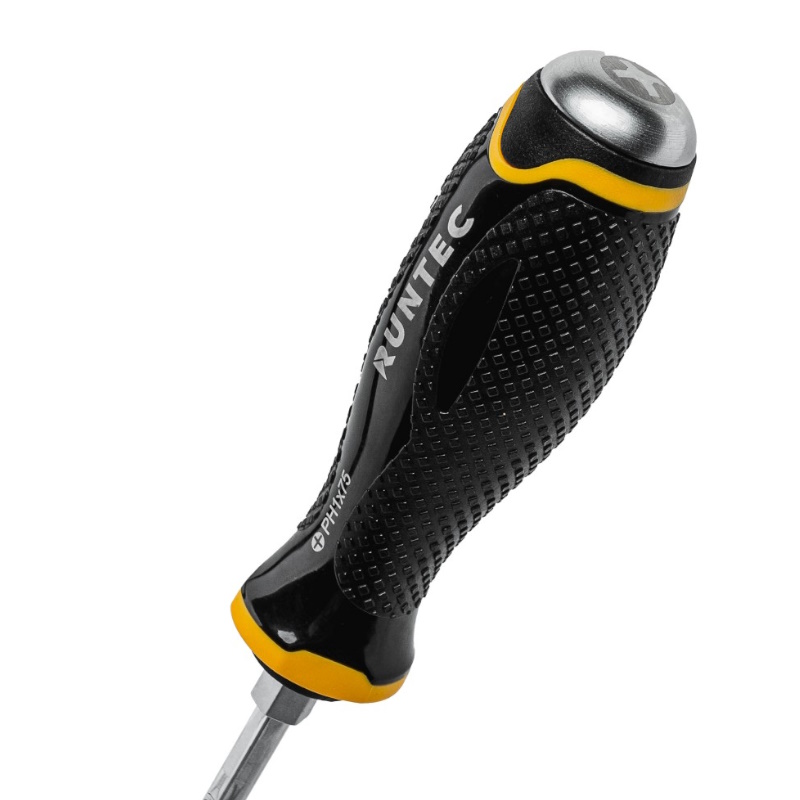 Отвертка Runtec RT-SD3PH1x75, PH1x75 мм, CrV, усиленная со сквозным стержнем в Рыбинске