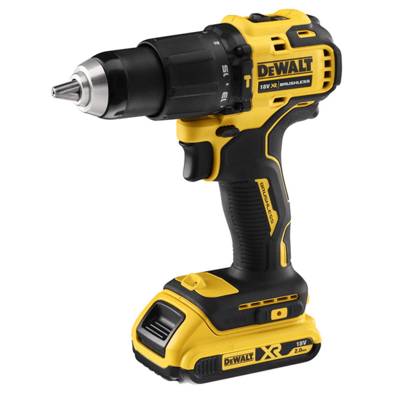 Аккумуляторная ударная дрель-шуруповерт DeWalt DCD709D2T-QW в Кинешме