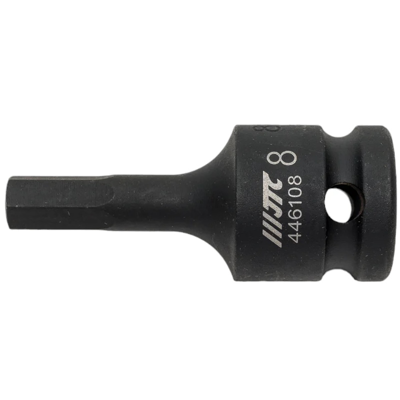 Головка торцевая ударная JTC JTC-446108, HEX 1/2" H-8, диаметр 25, длина 60 мм в Переславле
