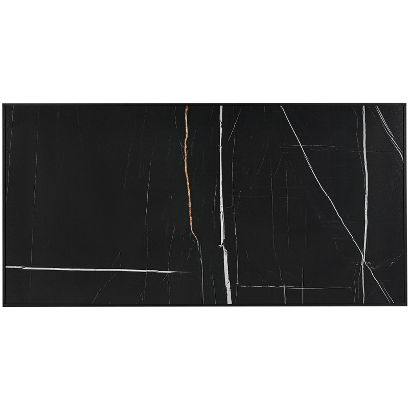 Отопительная панель Stout BLACK STONE SCT SCT-00BB-006060, 60*60, черный гранит / черный корпус