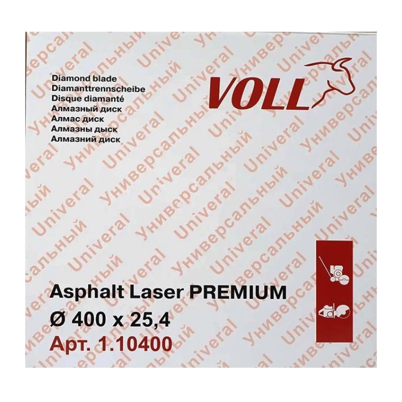 Алмазный диск Voll Asphalt Laser PREMIUM 1.10400, 400x25.4 мм в Иваново