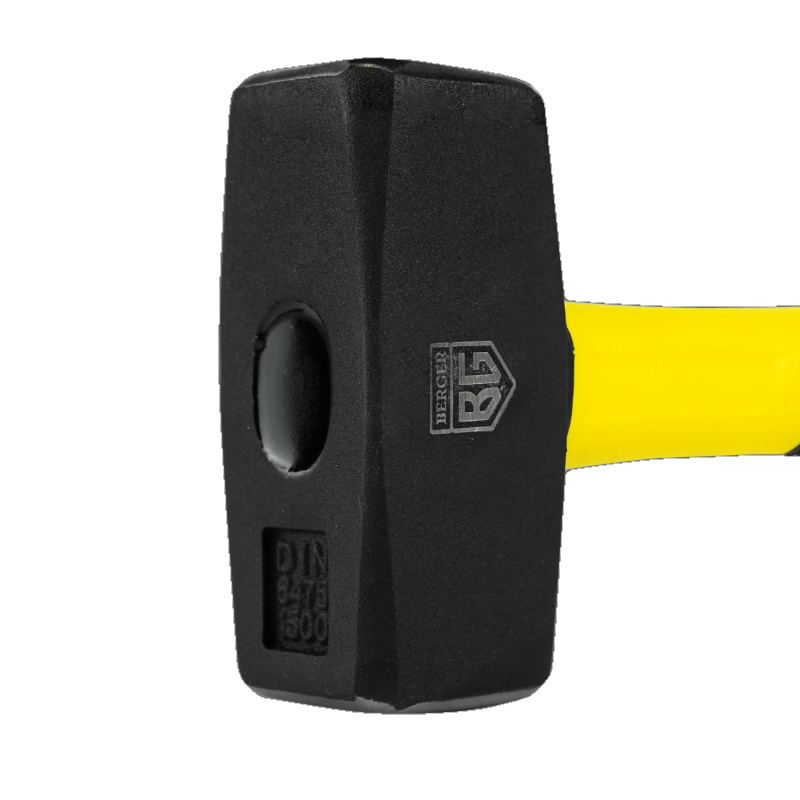 Кувалда кованая Berger BG1517, 1500 г, фиберглассовая рукоятка в Кинешме