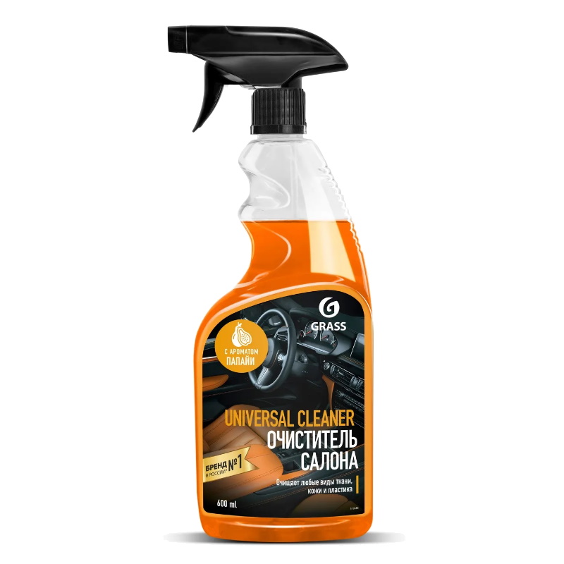 Очиститель салона Universal сleaner Grass 110536 папайя флакон 600 мл 240₽